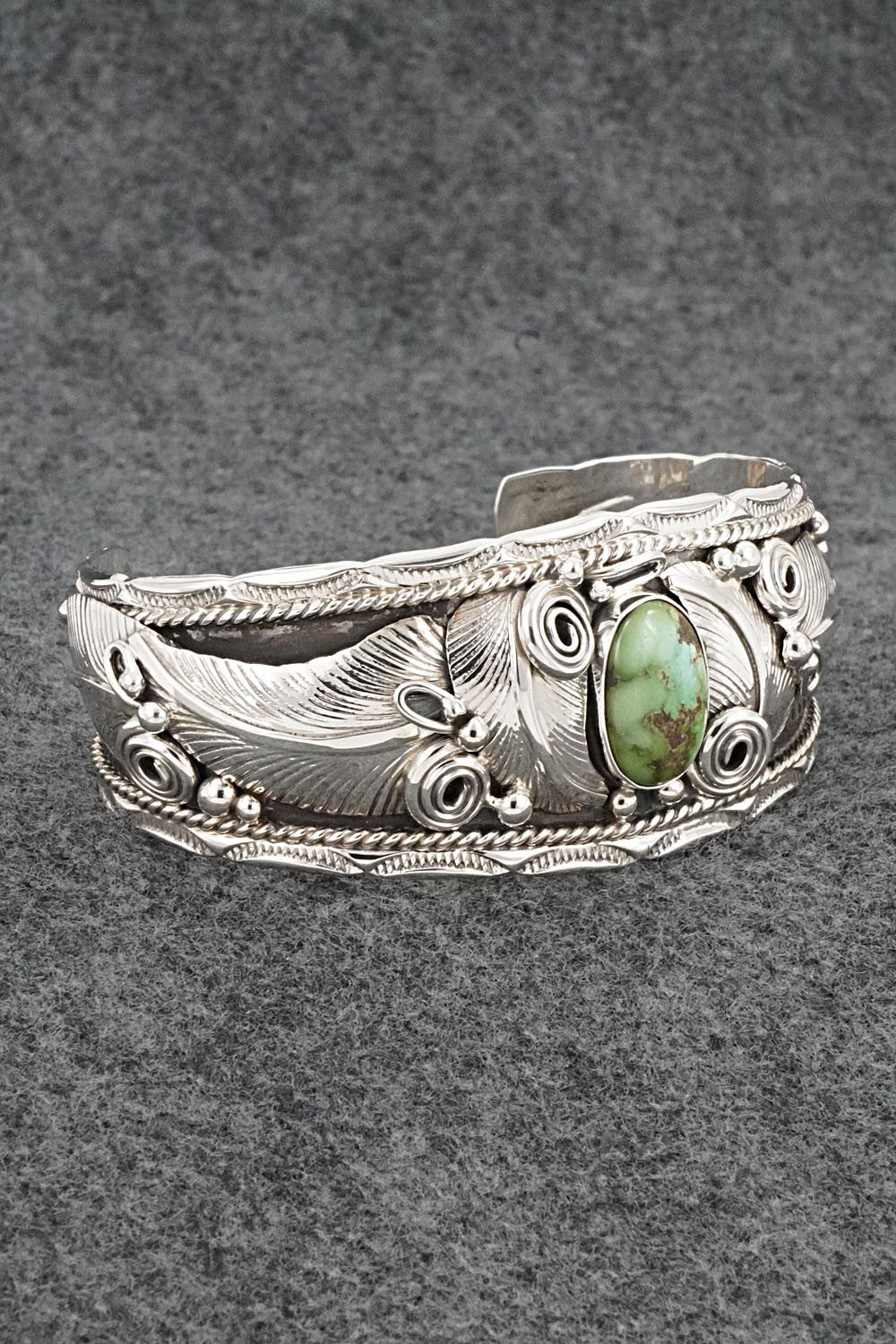 Turquoise & Sterling Silver Bracelet - Darrell Morgan