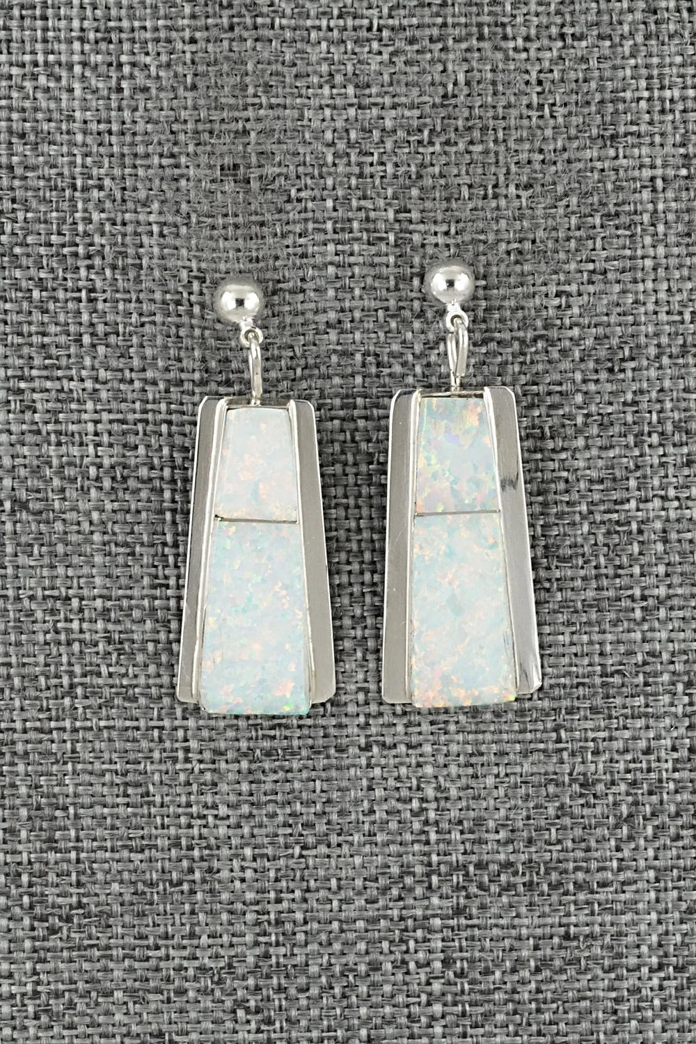 Opalite & Sterling Silver Earrings - Brenda Pete