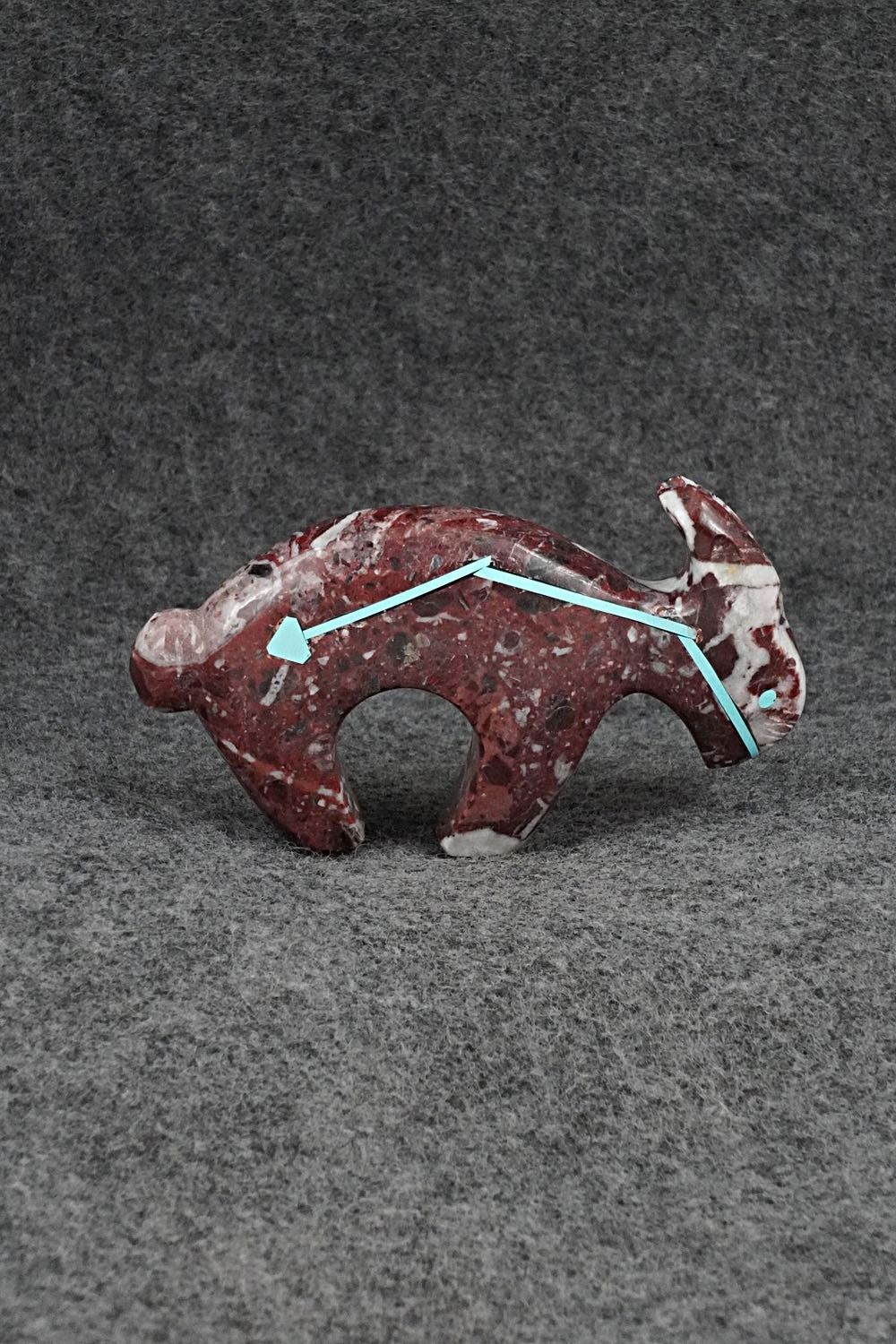 Rabbit Zuni Fetish Carving - Kenric Laiwakete