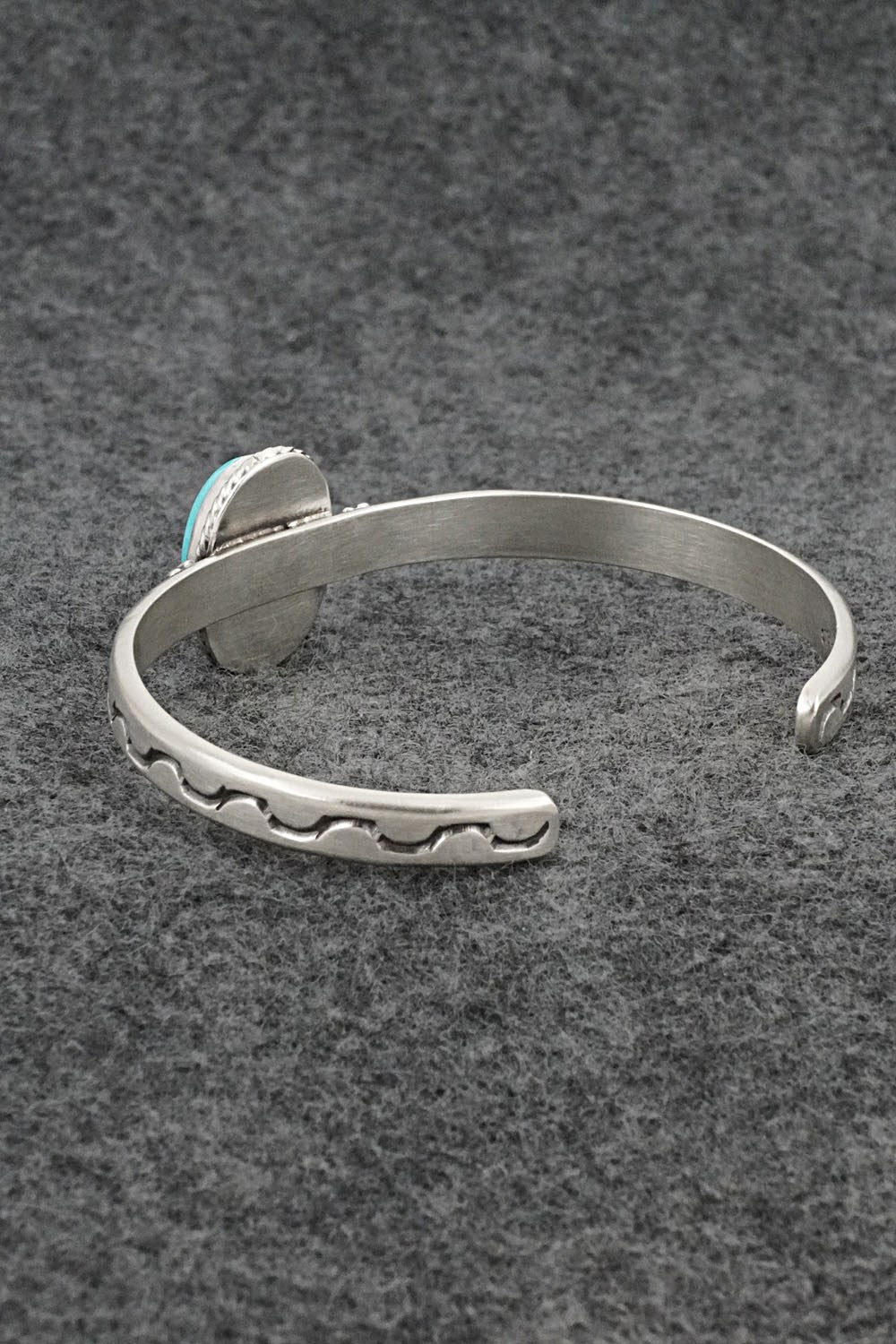 Turquoise & Sterling Silver Bracelet - Samuel Yellowhair