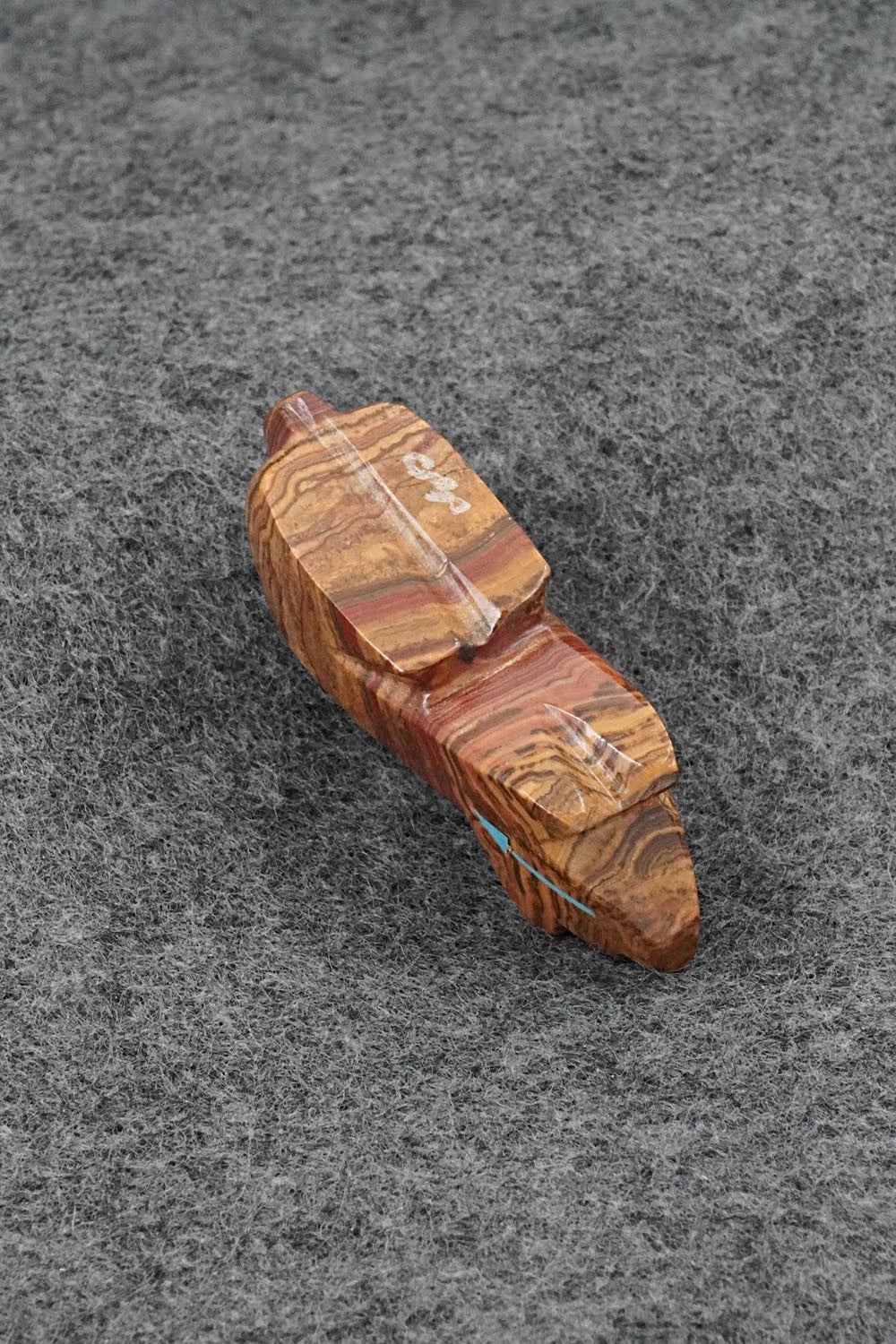 Mountain Lion Zuni Fetish Carving - Clayton Panteah