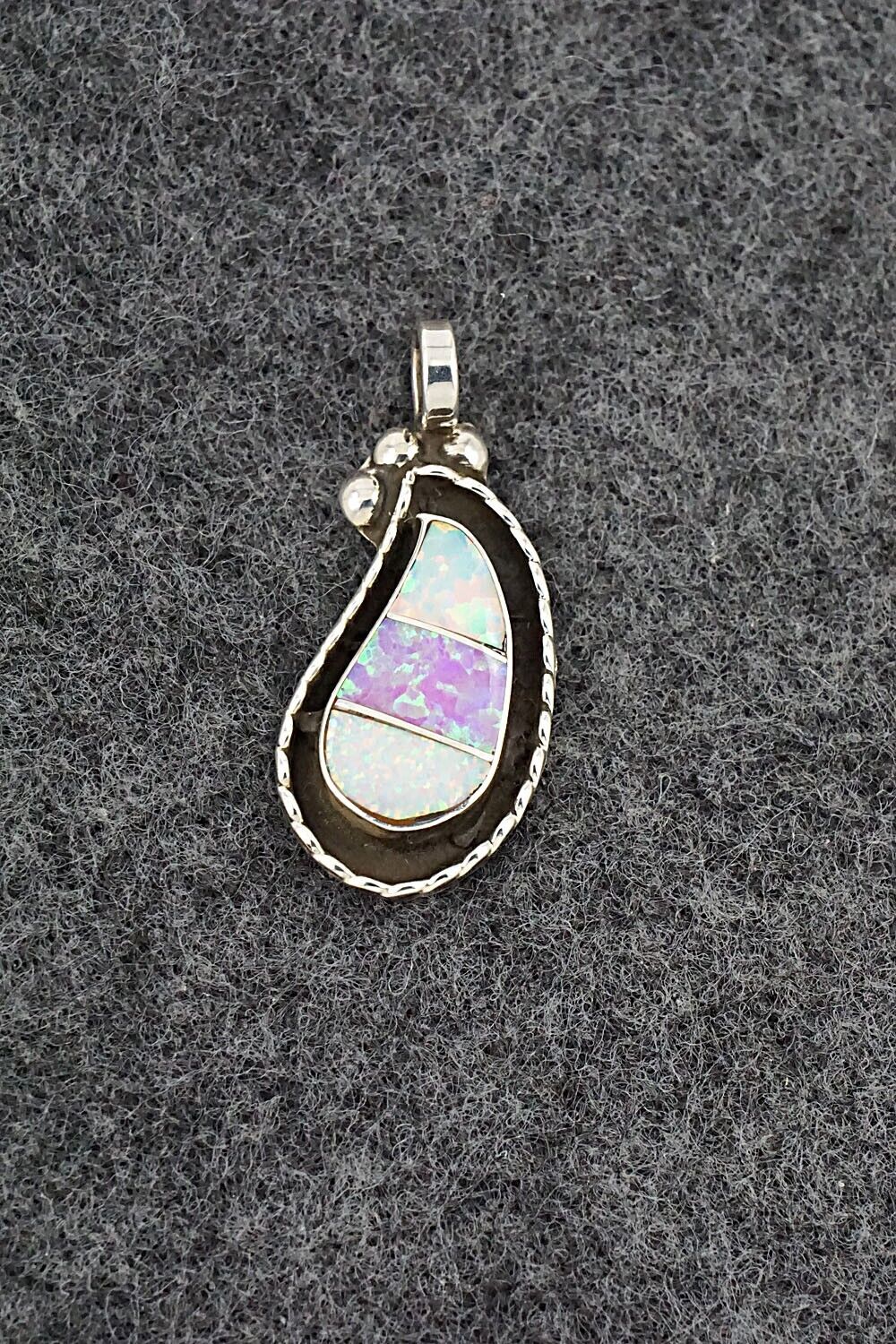 Opalite & Sterling Silver Pendant - Susie Lowsayatee