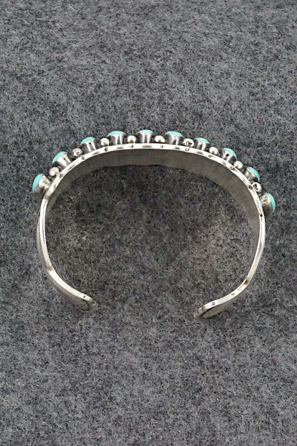 Turquoise & Sterling Silver Bracelet - Emerson Delgarito