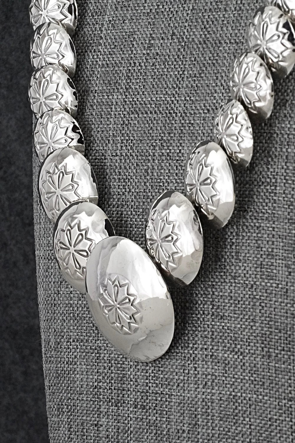 Sterling Silver Necklace and Earrings Set - Tim Thompson