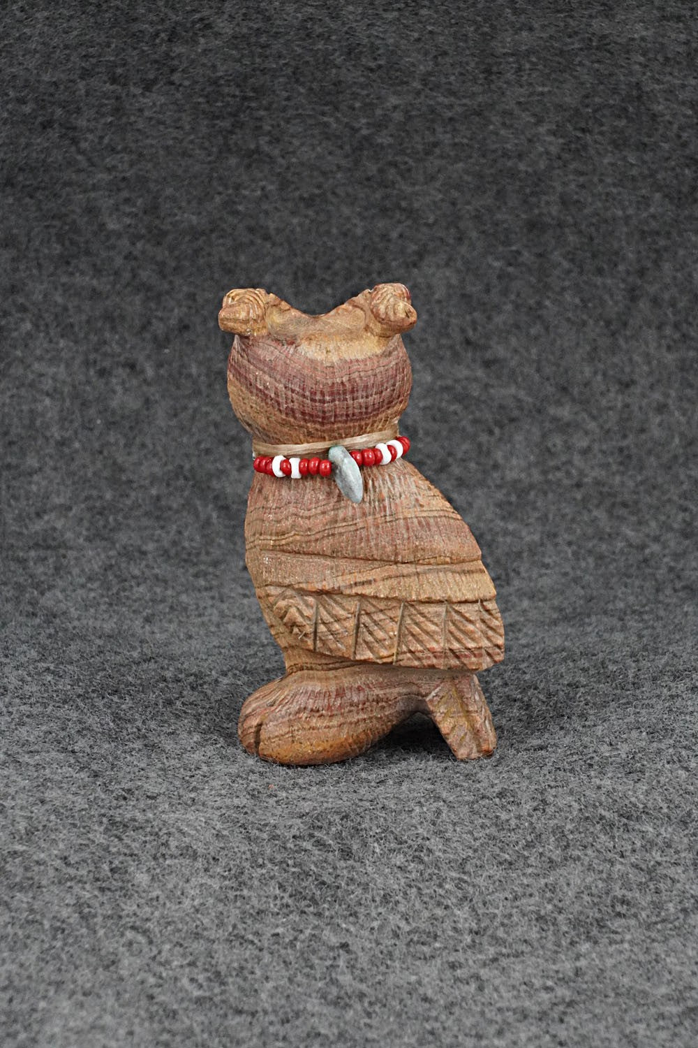 Owl Zuni Fetish Carving - Douglas Martza