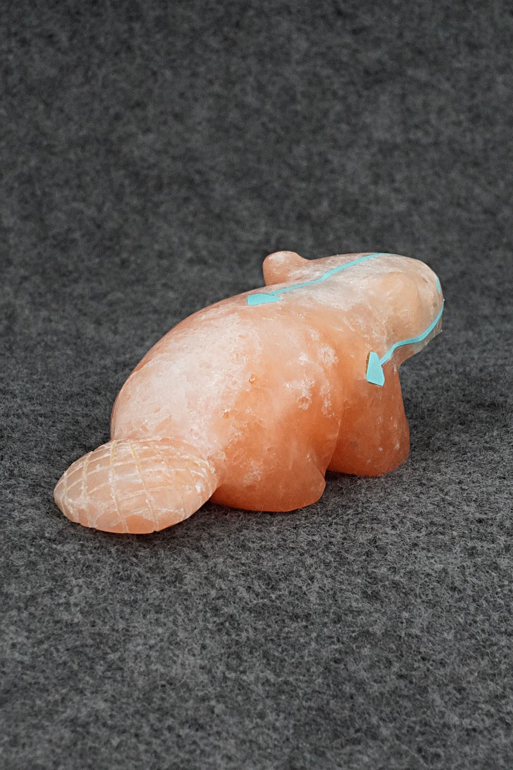 Beaver Zuni Fetish Carving - Kenric Laiwakete