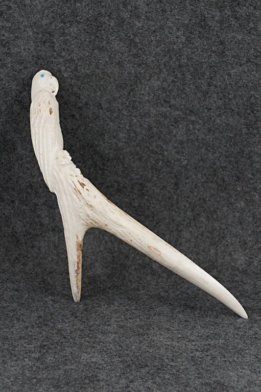Eagle Zuni Fetish Carving - Derrick Kammasee
