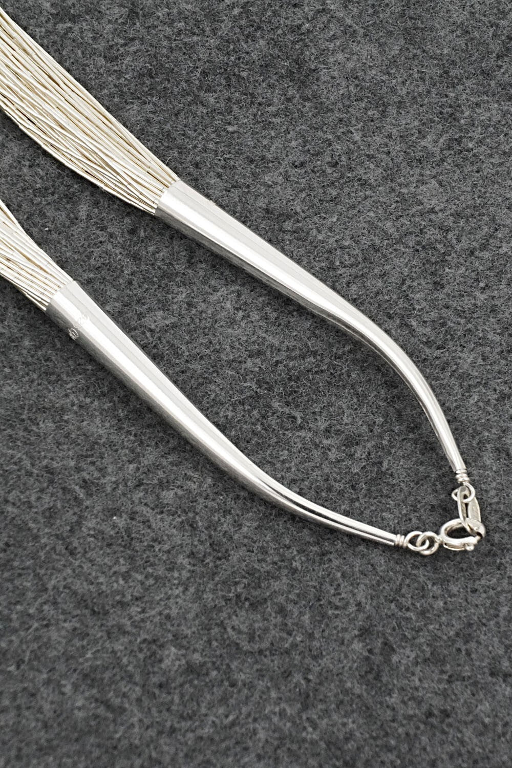 Liquid Silver Necklace - Sterling Silver 16"