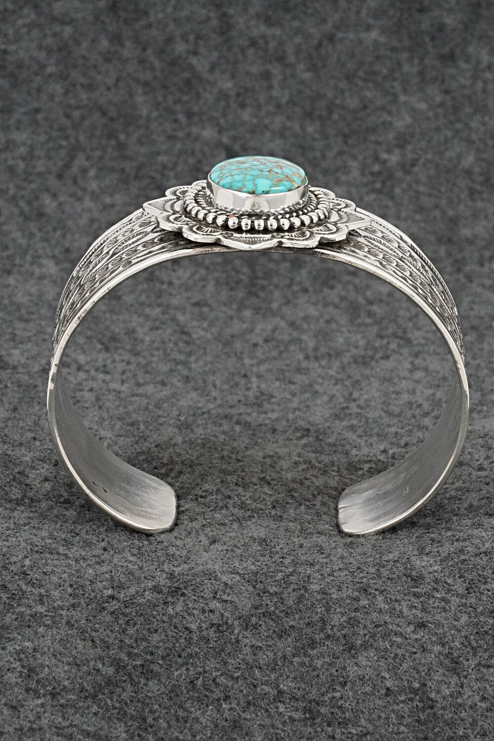 Turquoise & Sterling Silver Bracelet - Eula Wylie