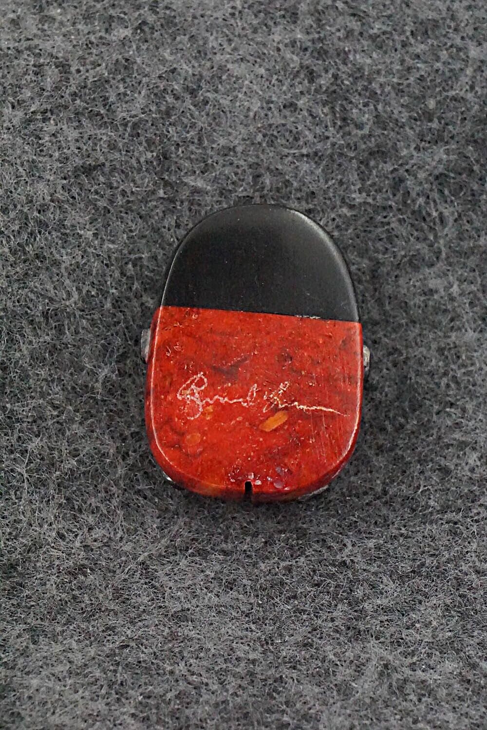 Ladybug Zuni Fetish Carving - Reynold Lunasee