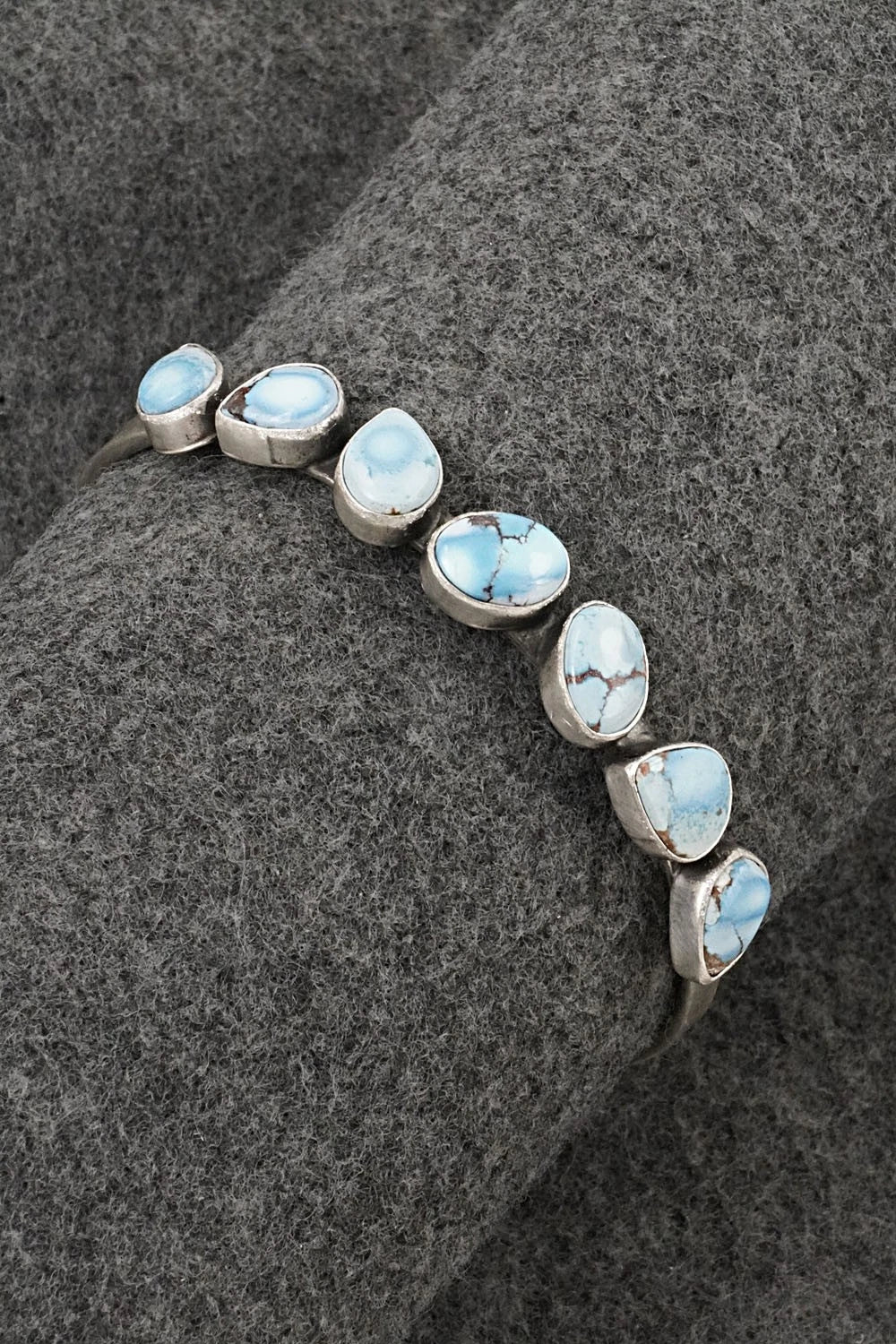 Turquoise & Sterling Silver Bracelet - Verley Betone