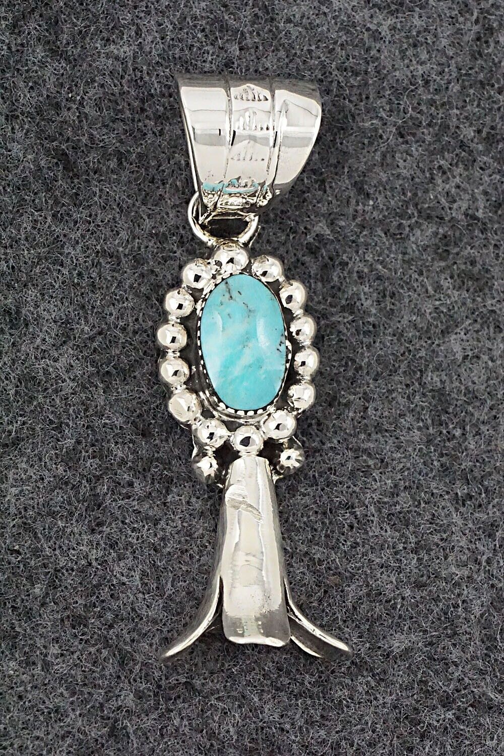 Turquoise & Sterling Silver Pendant - Patsy Lee