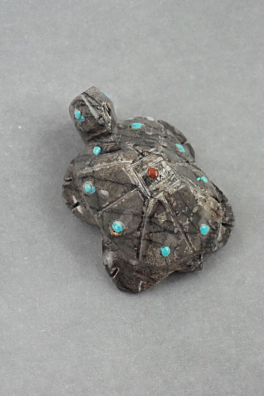 Turtle Zuni Fetish Carving - Carl Etsate
