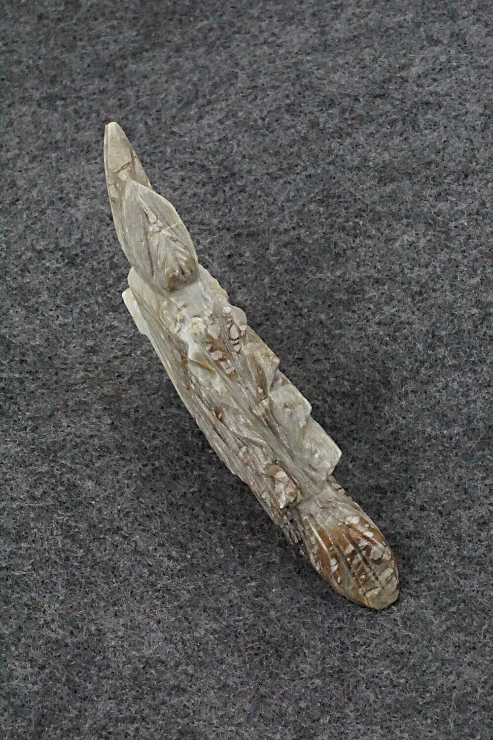 Roadrunner Zuni Fetish Carving - Tony Mackel