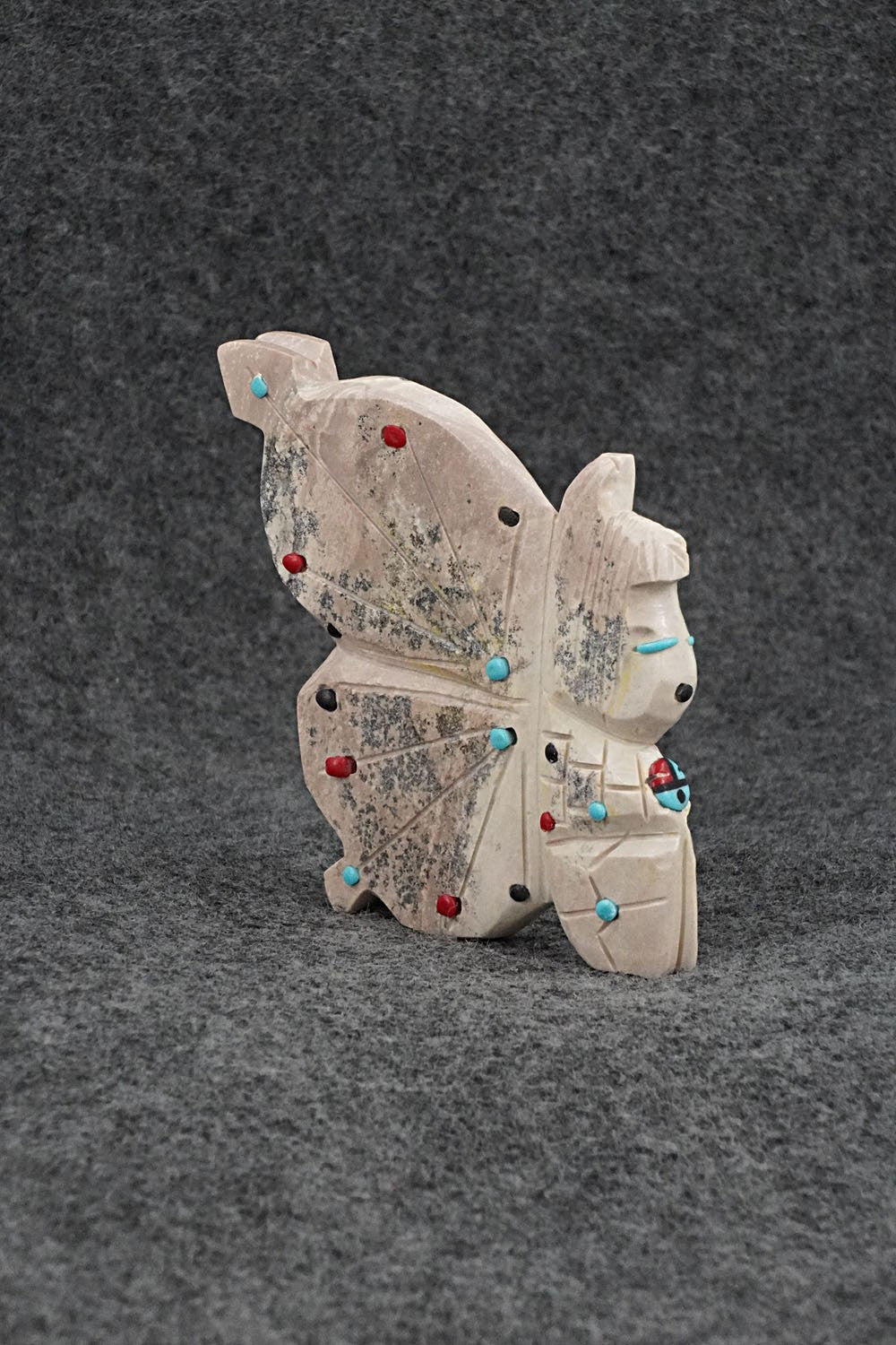 Butterfly Zuni Fetish Carving - Dannette Laate