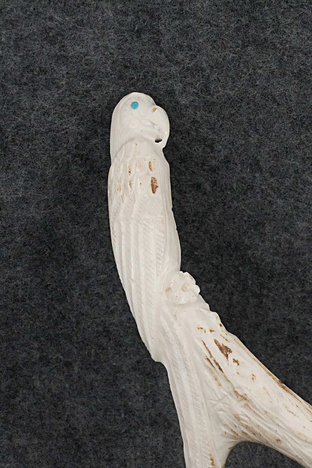 Eagle Zuni Fetish Carving - Derrick Kammasee