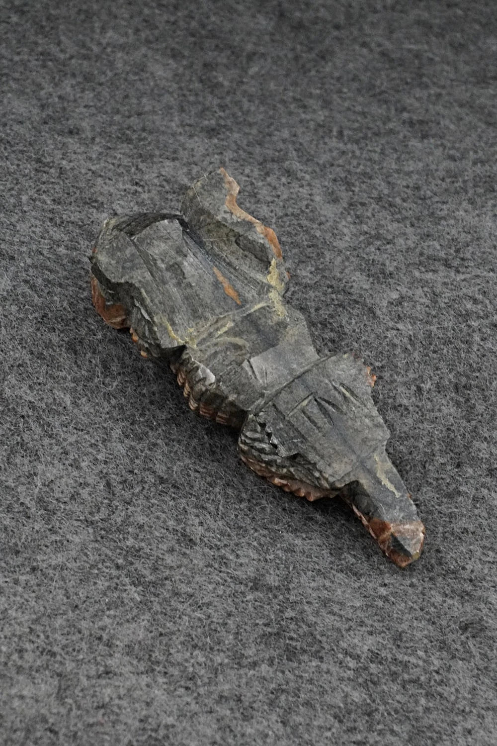 Horned Toad Zuni Fetish Carving - Tony Mackel