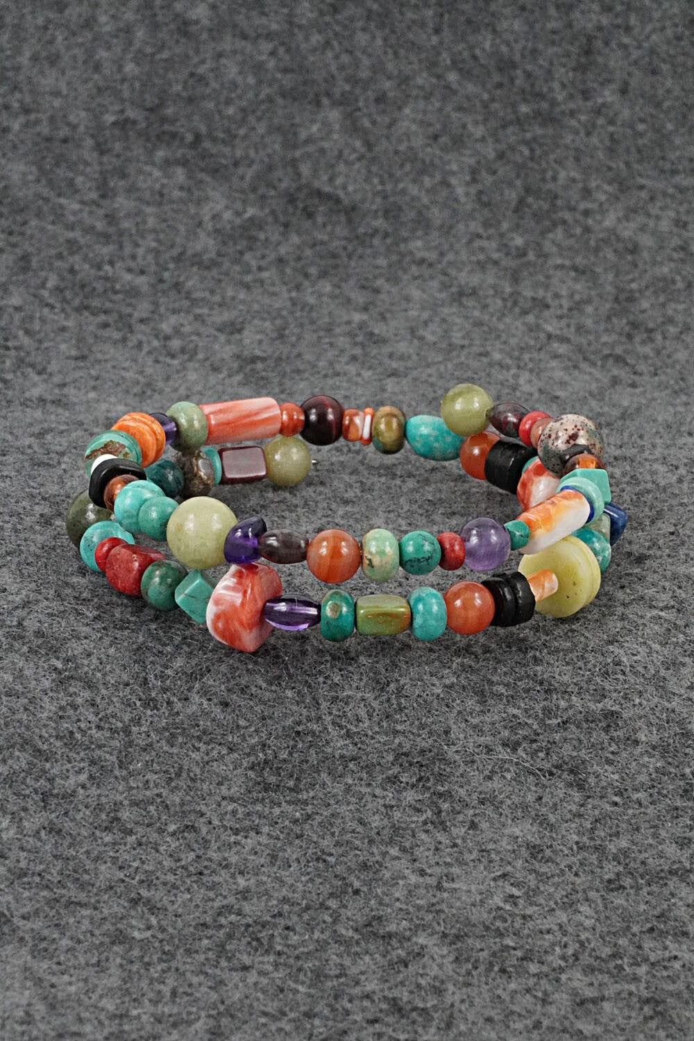 Multi-Stone Beaded Bracelet - Helen Tsosie