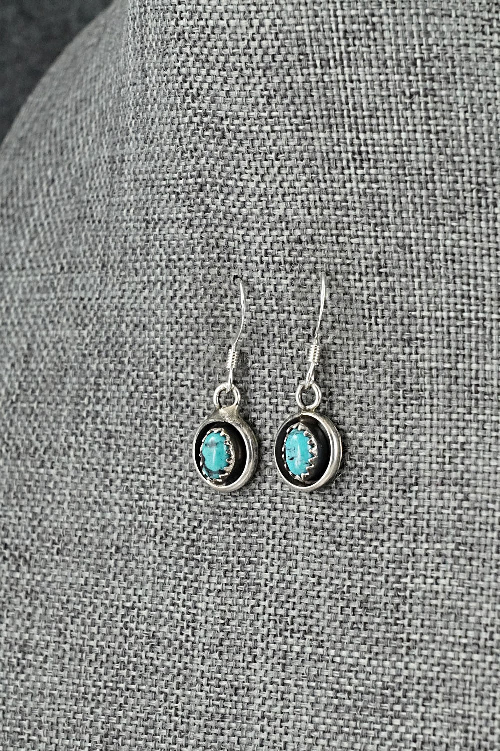Turquoise & Sterling Silver Squash Blossom Set - Phil Garcia