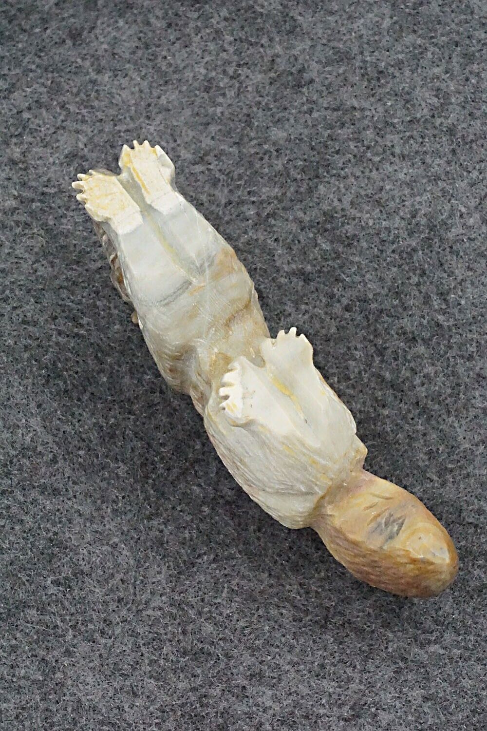Wolf Zuni Fetish Carving - Tony Mackel