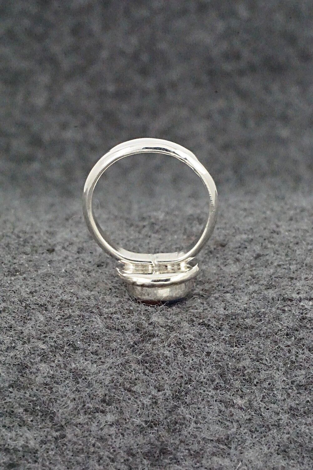 Multi-Stone & Sterling Silver Ring - Delbert Kallestewa Jr. - Size 4.75