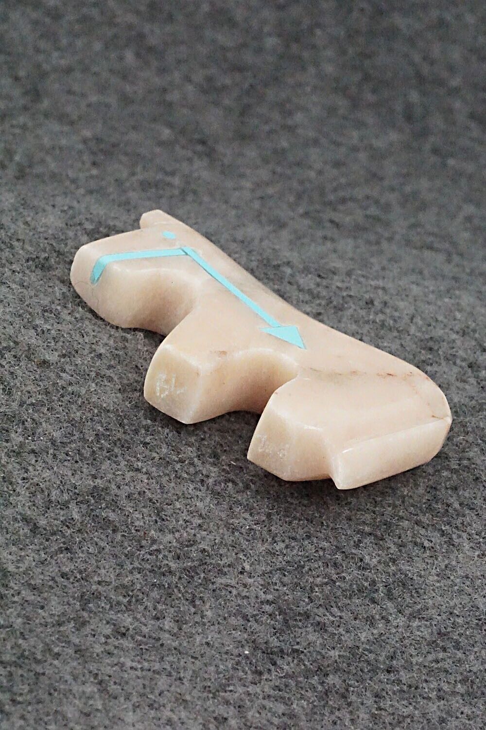 Horse Zuni Fetish Carving - Bernard Laiwakete