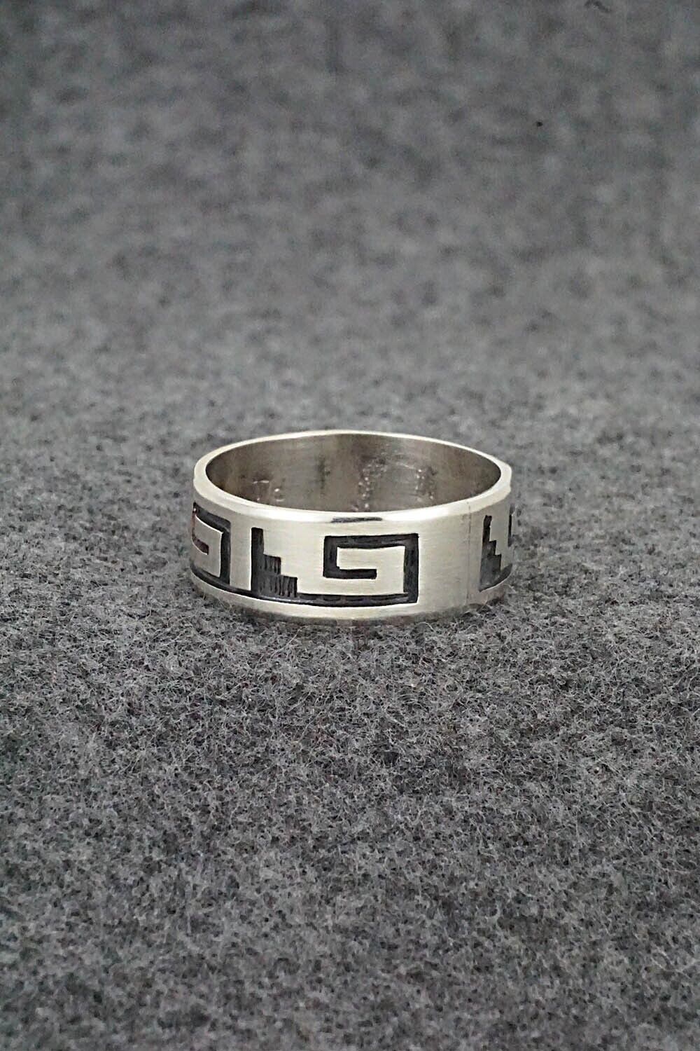 Sterling Silver Ring - Timothy Mowa - Size 13.5