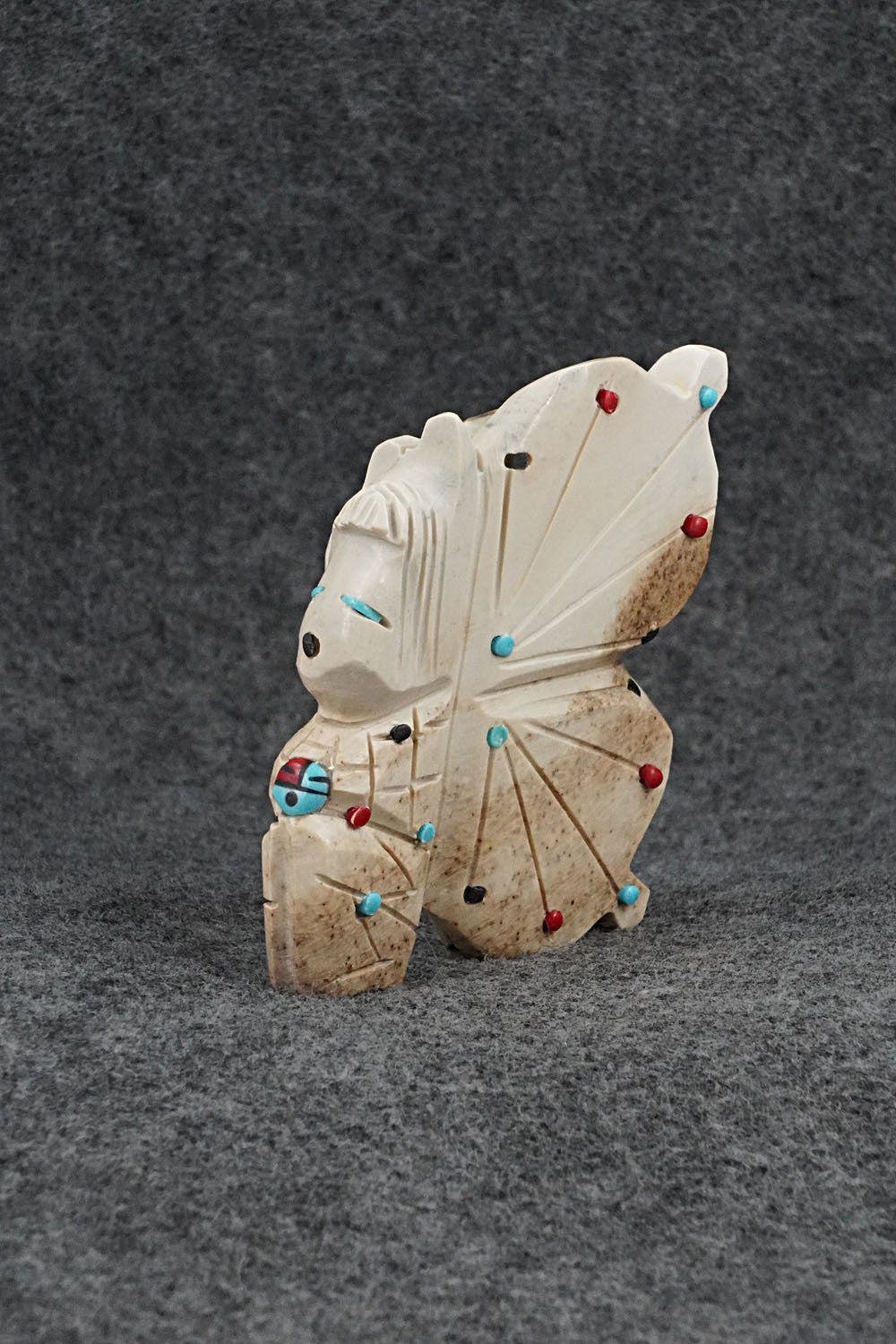 Butterfly Zuni Fetish Carving - Dannette Laate