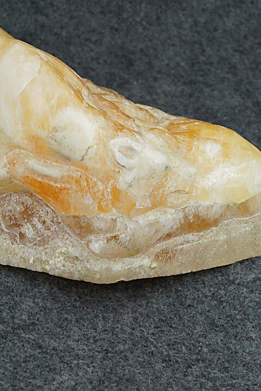 Mountain Lion & Deer Zuni Fetish Carving - Herbert Davis