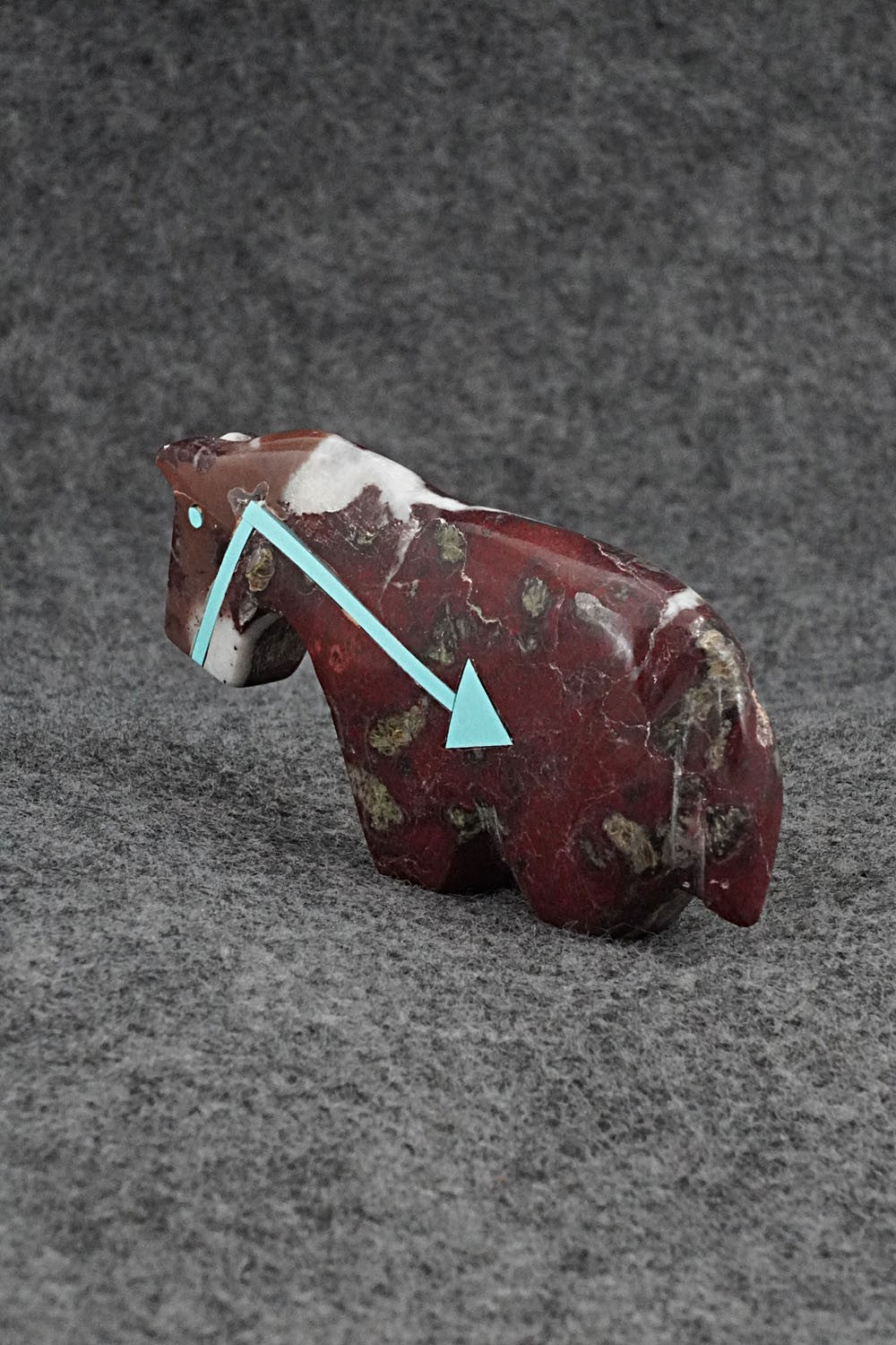 Horse Zuni Fetish Carving - Bernard Laiwakete