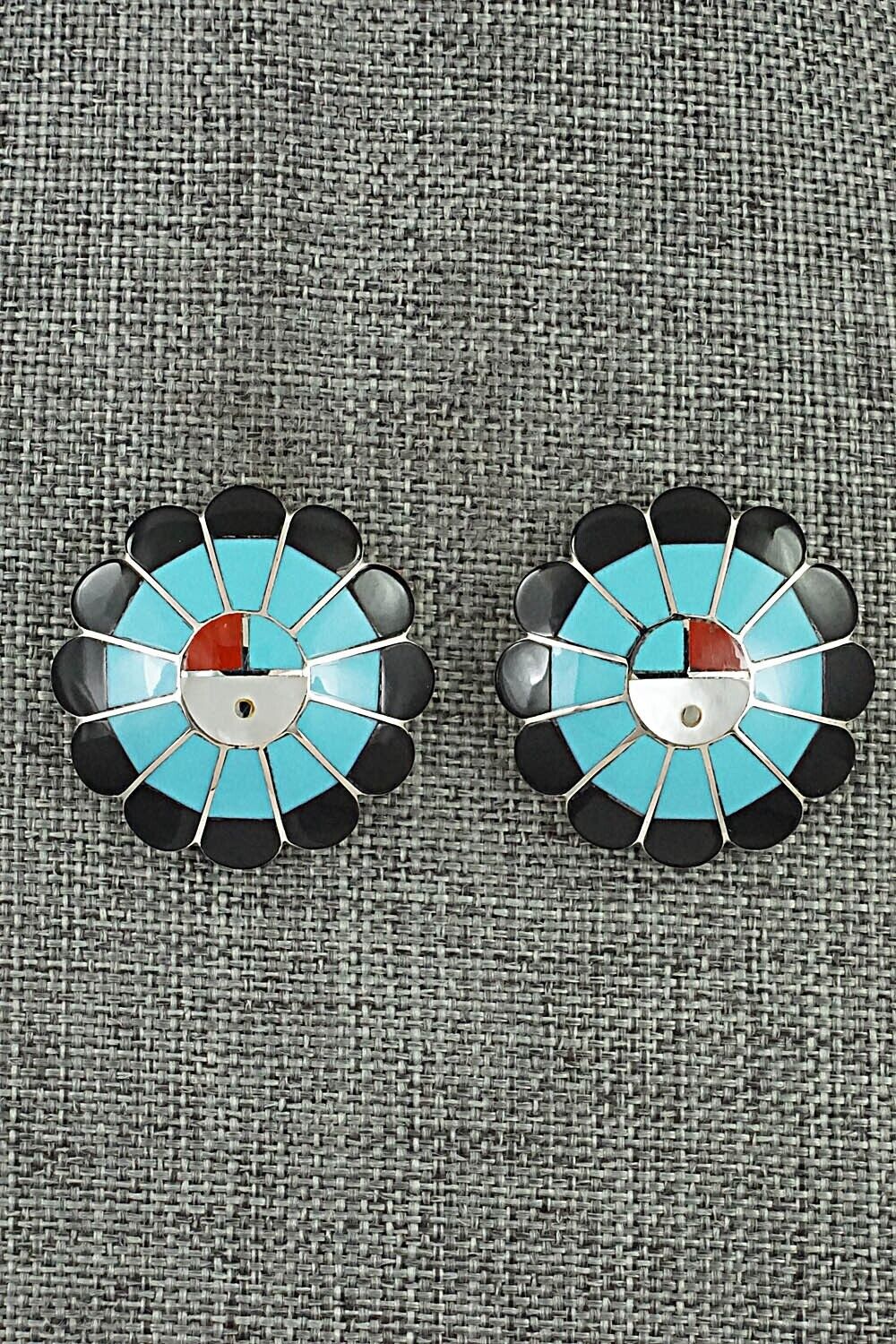 Multi-Stone & Sterling Silver Earrings - Denise Siutza