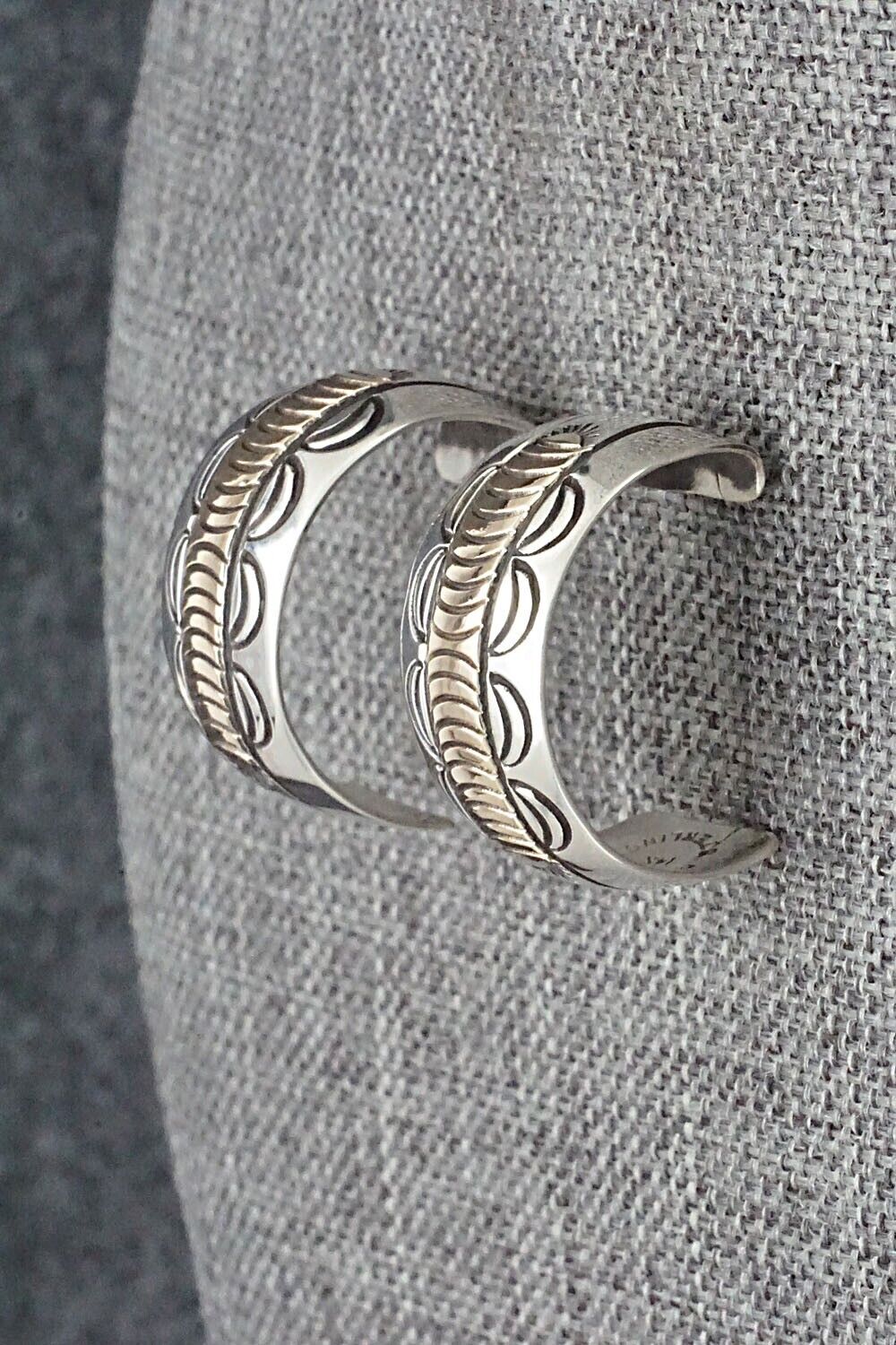Sterling Silver & Gold Fill Hoop Earrings - Bruce Morgan