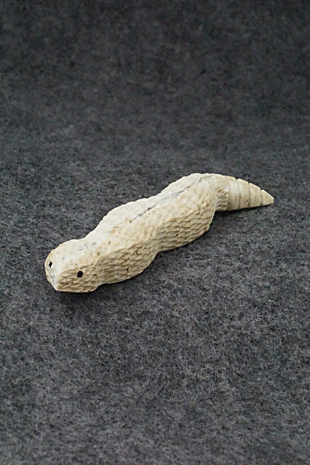 Rattlesnake Zuni Fetish Carving - Jesus Espino