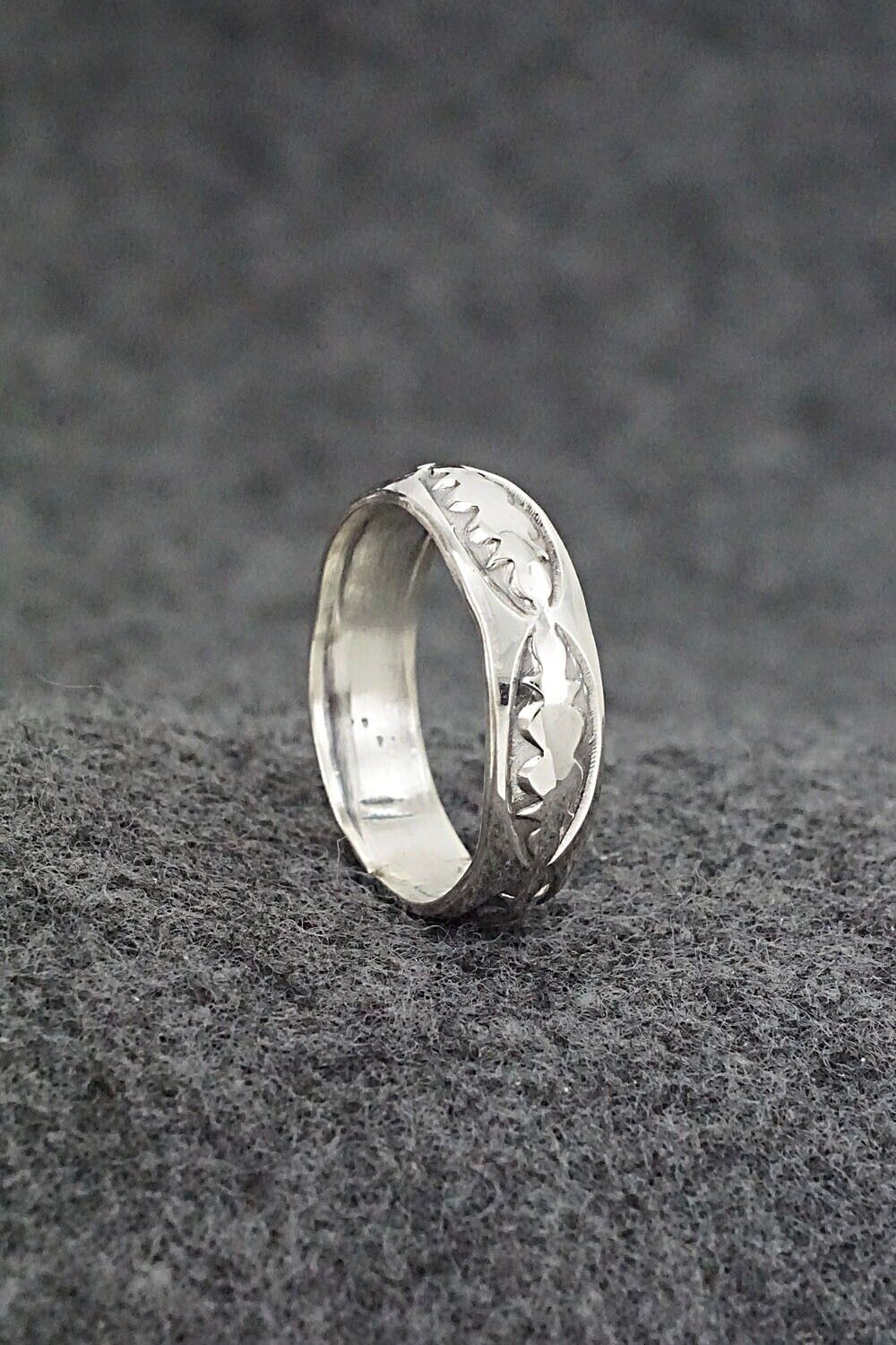 Sterling Silver Ring - Elaine Tahe - Size 8