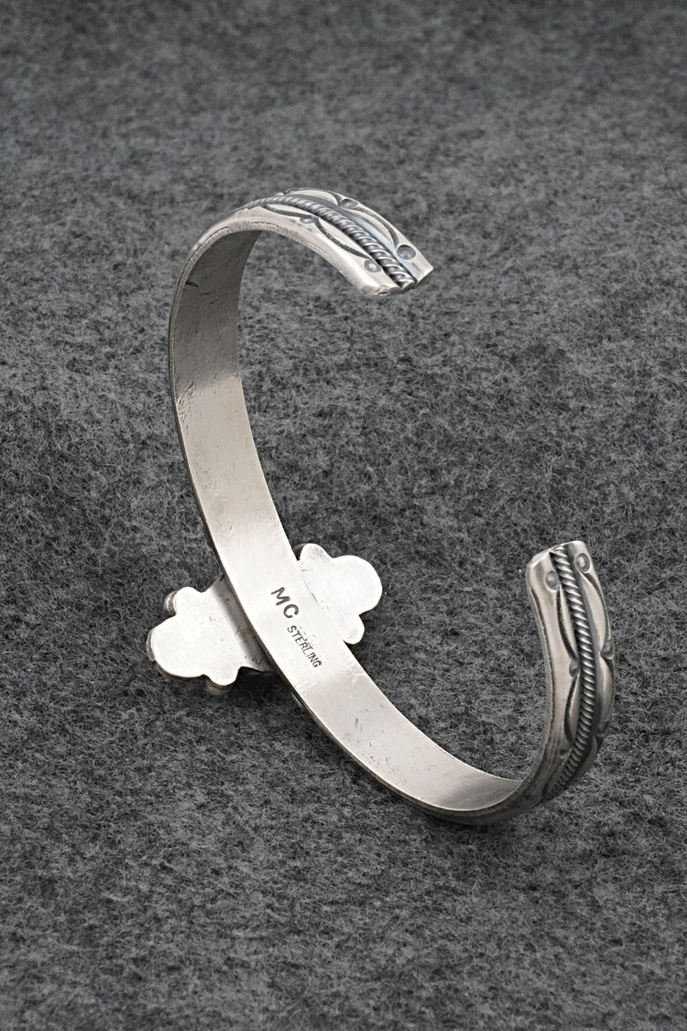 Turquoise & Sterling Silver Bracelet - Michael Calladitto