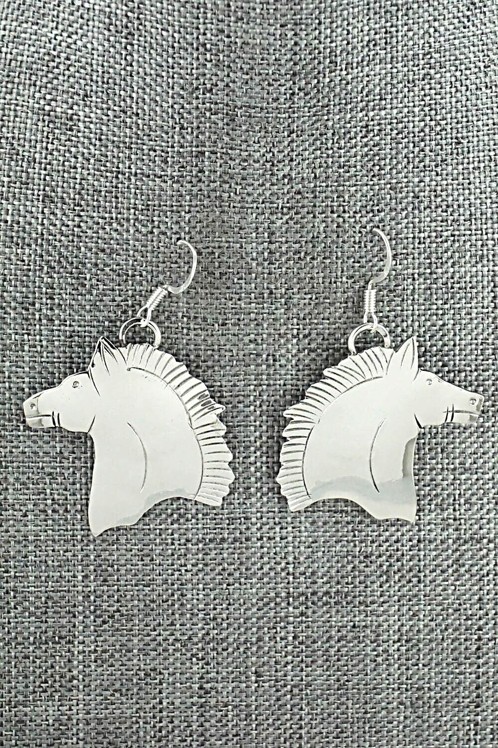 Sterling Silver Earrings - Louise Yazzie