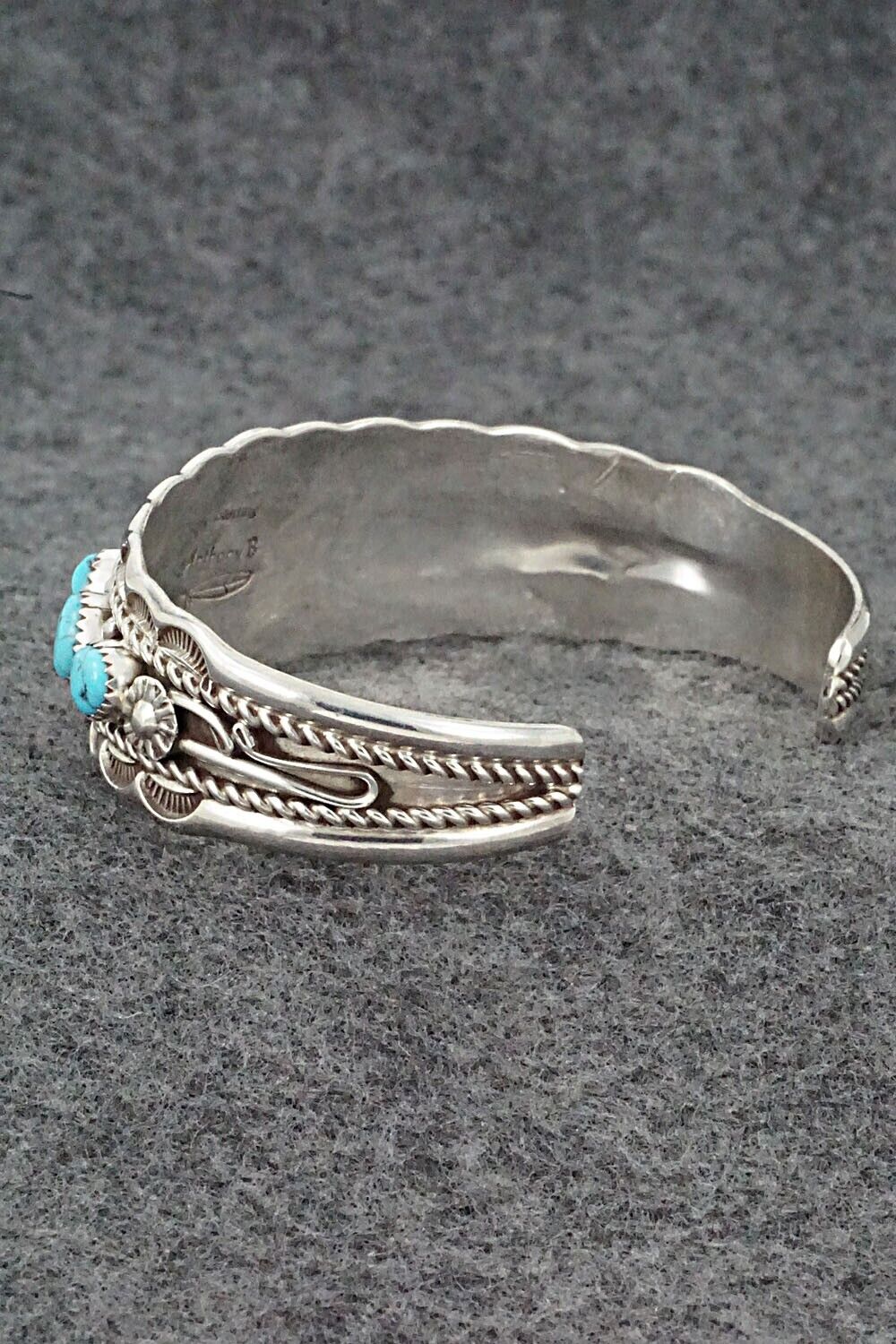 Turquoise & Sterling Silver Bracelet - Anthony Brown