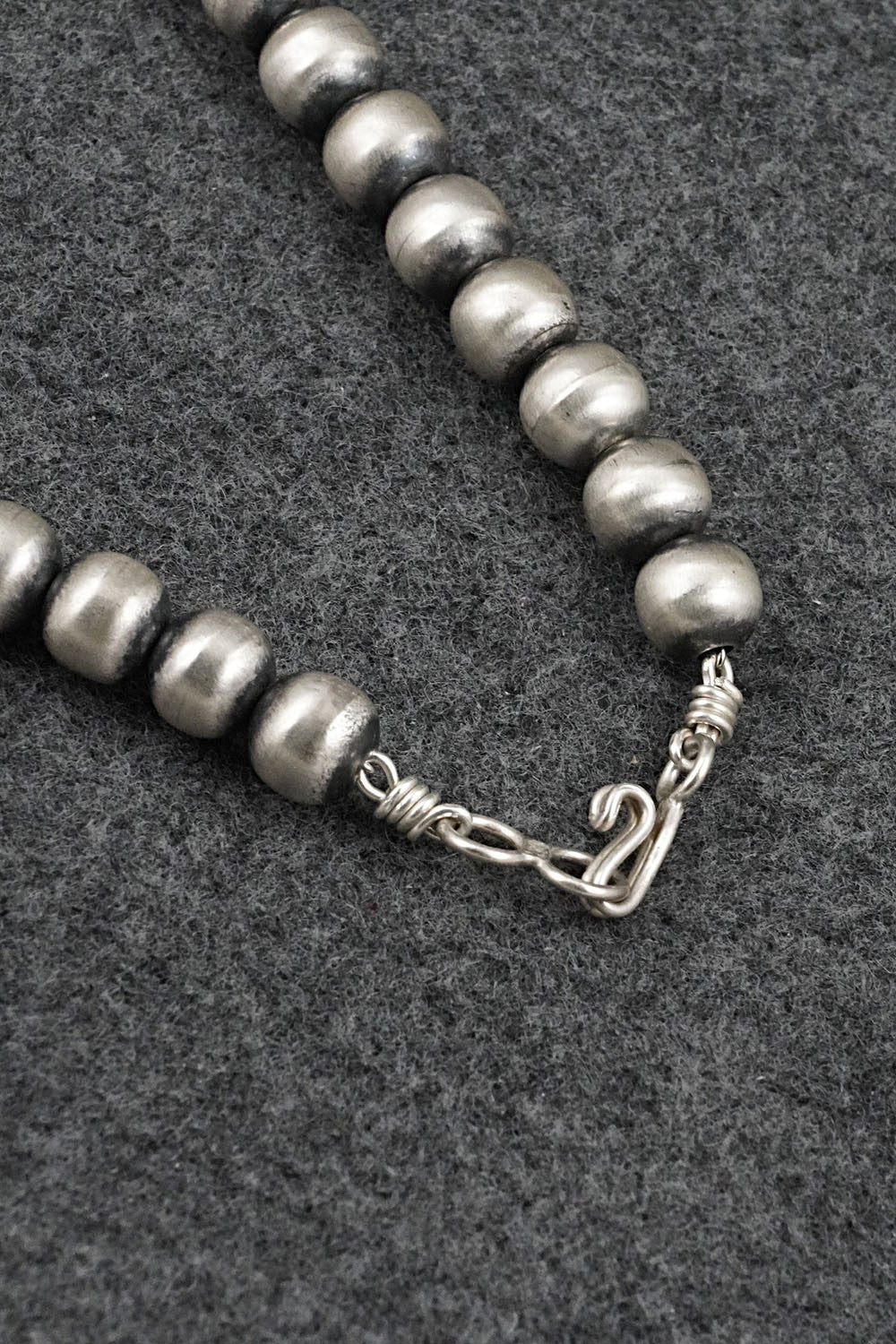 Turquoise & Sterling Silver Squash Blossom Set - Derrick Gordon