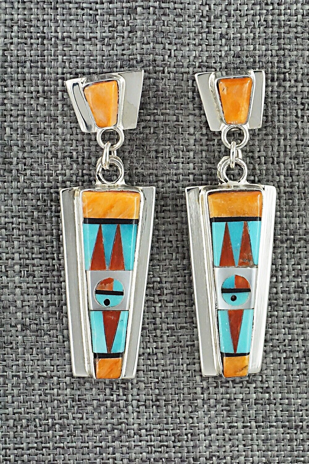 Multi-Stone & Sterling Silver Earrings - Patty Edaakie