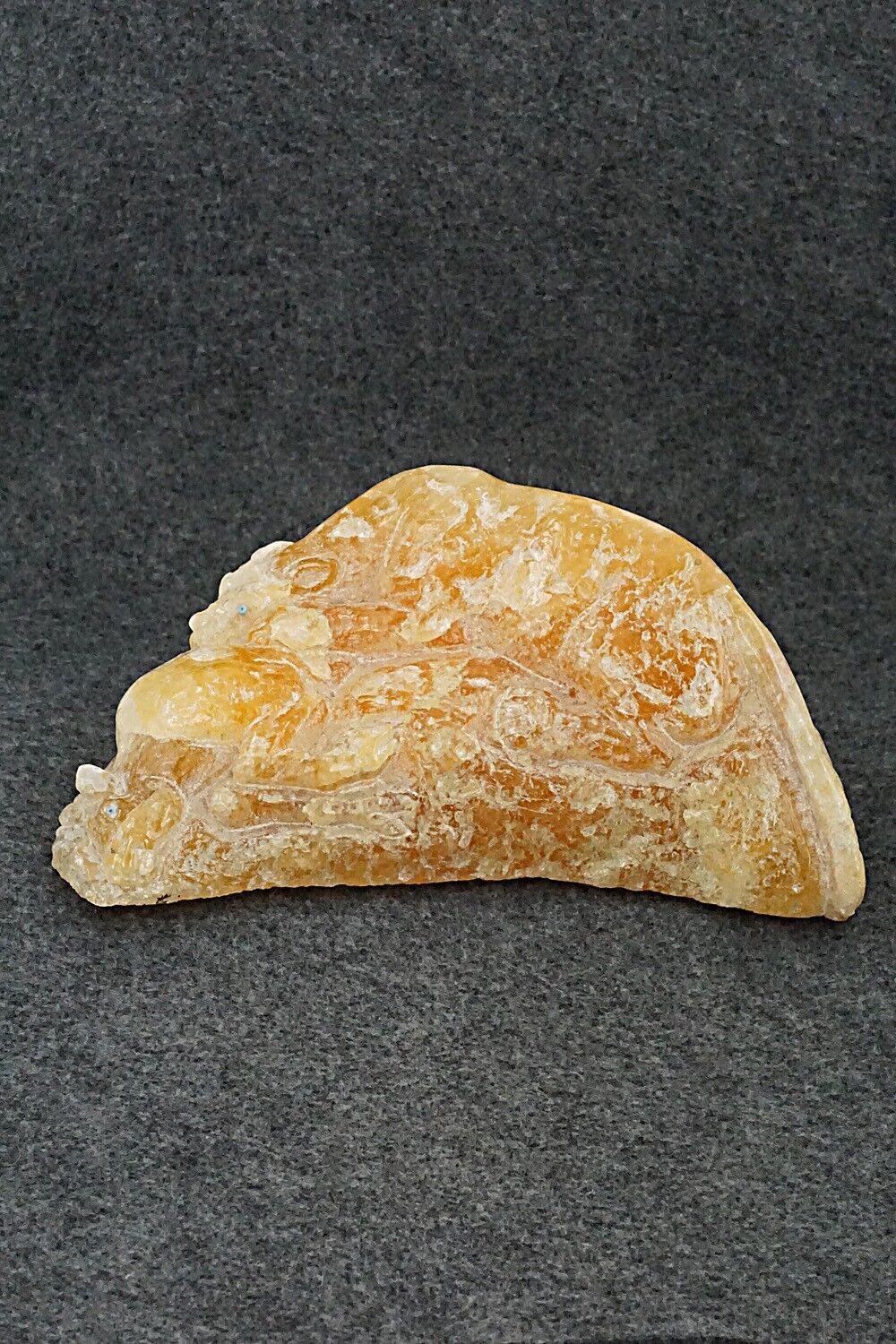 Mountain Lion & Deer Zuni Fetish Carving - Herbert Davis