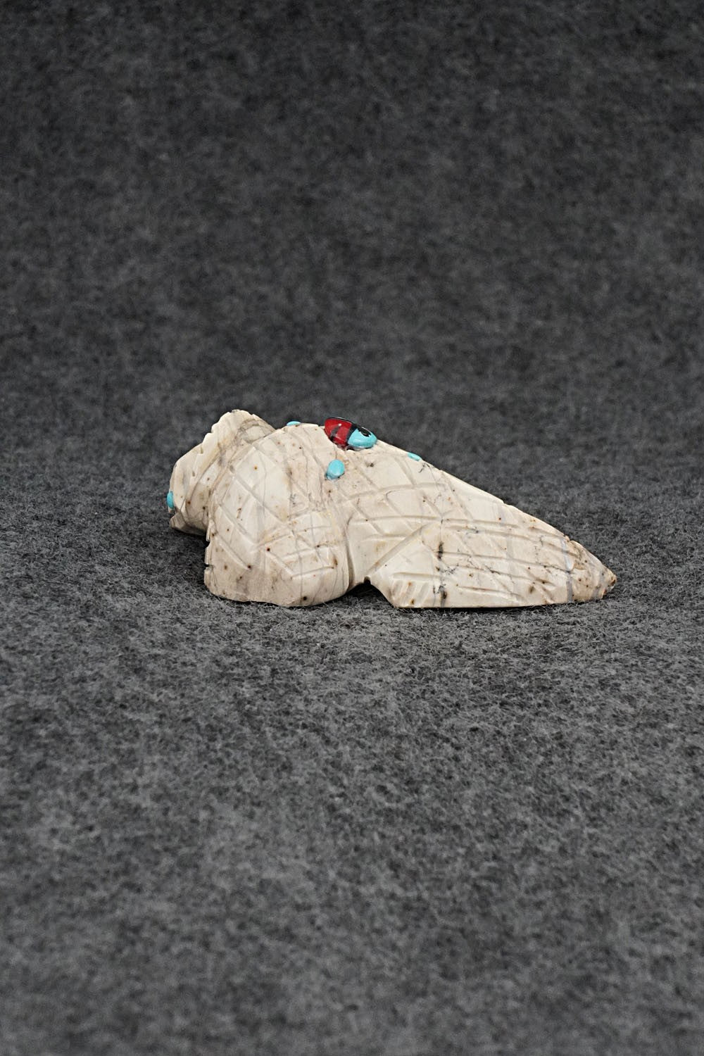 Horned Toad Zuni Fetish Carving - Dannette Laate
