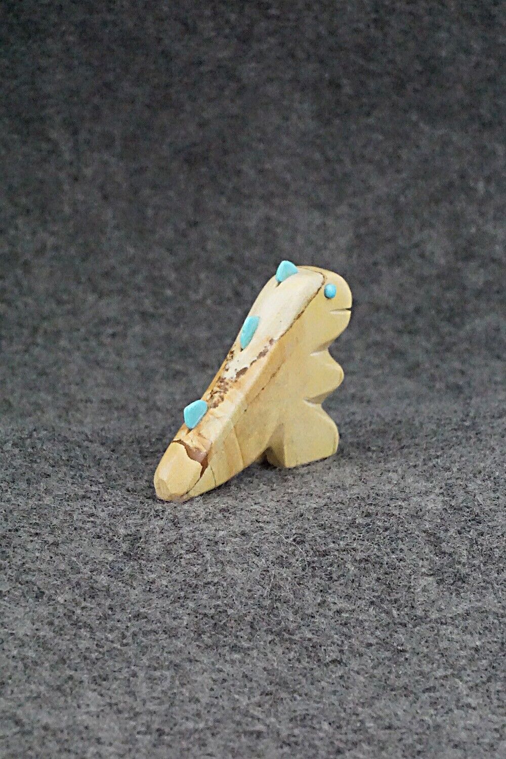 Dinosaur Zuni Fetish Carving - Cody Chavez