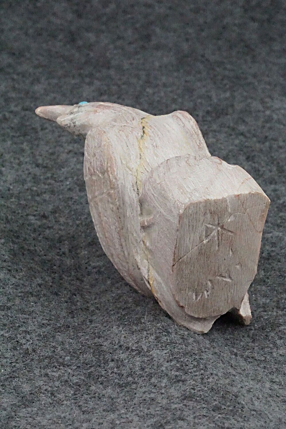 Quail Zuni Fetish Carving - Derrick Kaamasee