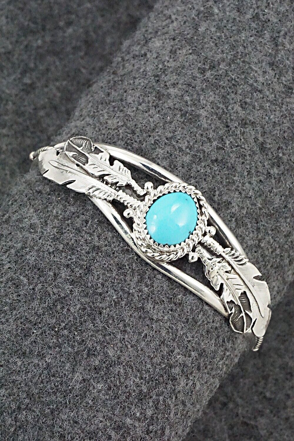 Turquoise & Sterling Silver Bracelet - William Begay