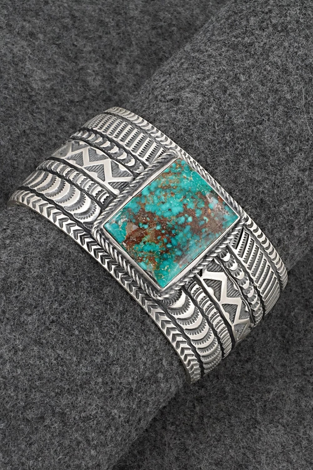 Turquoise & Sterling Silver Bracelet - Randy Boyd