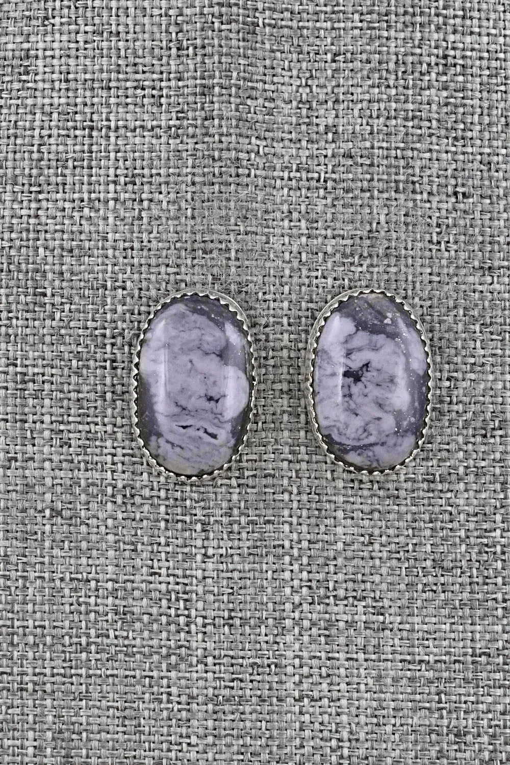 Morado & Sterling Silver Earrings - Murray Hannaweeka