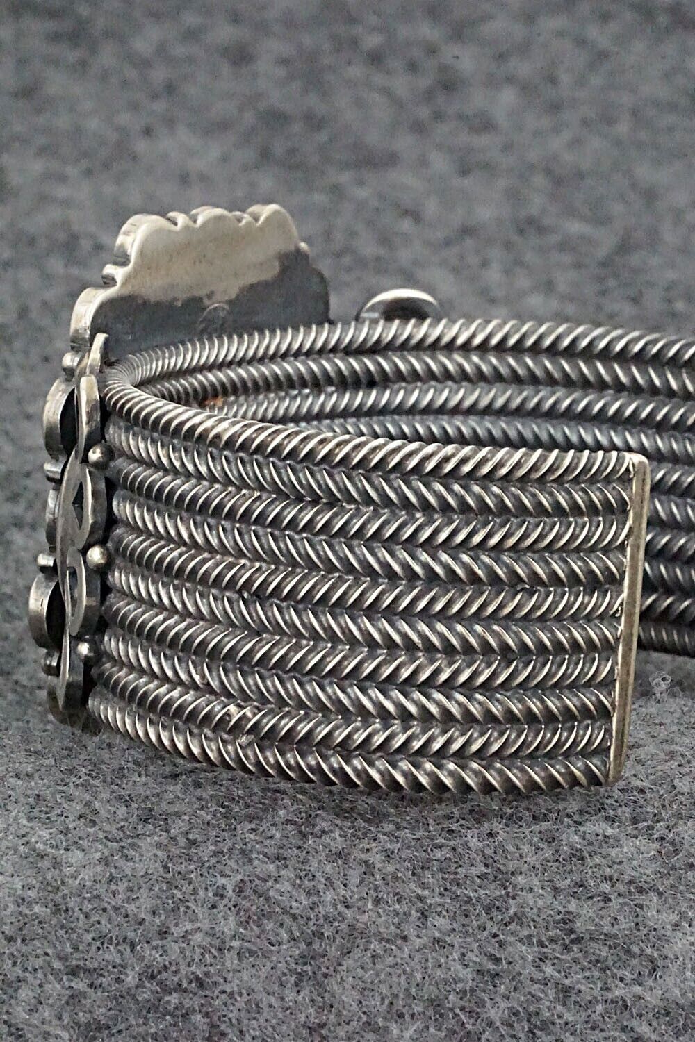 Turquoise & Sterling Silver Bracelet - Derrick Gordon
