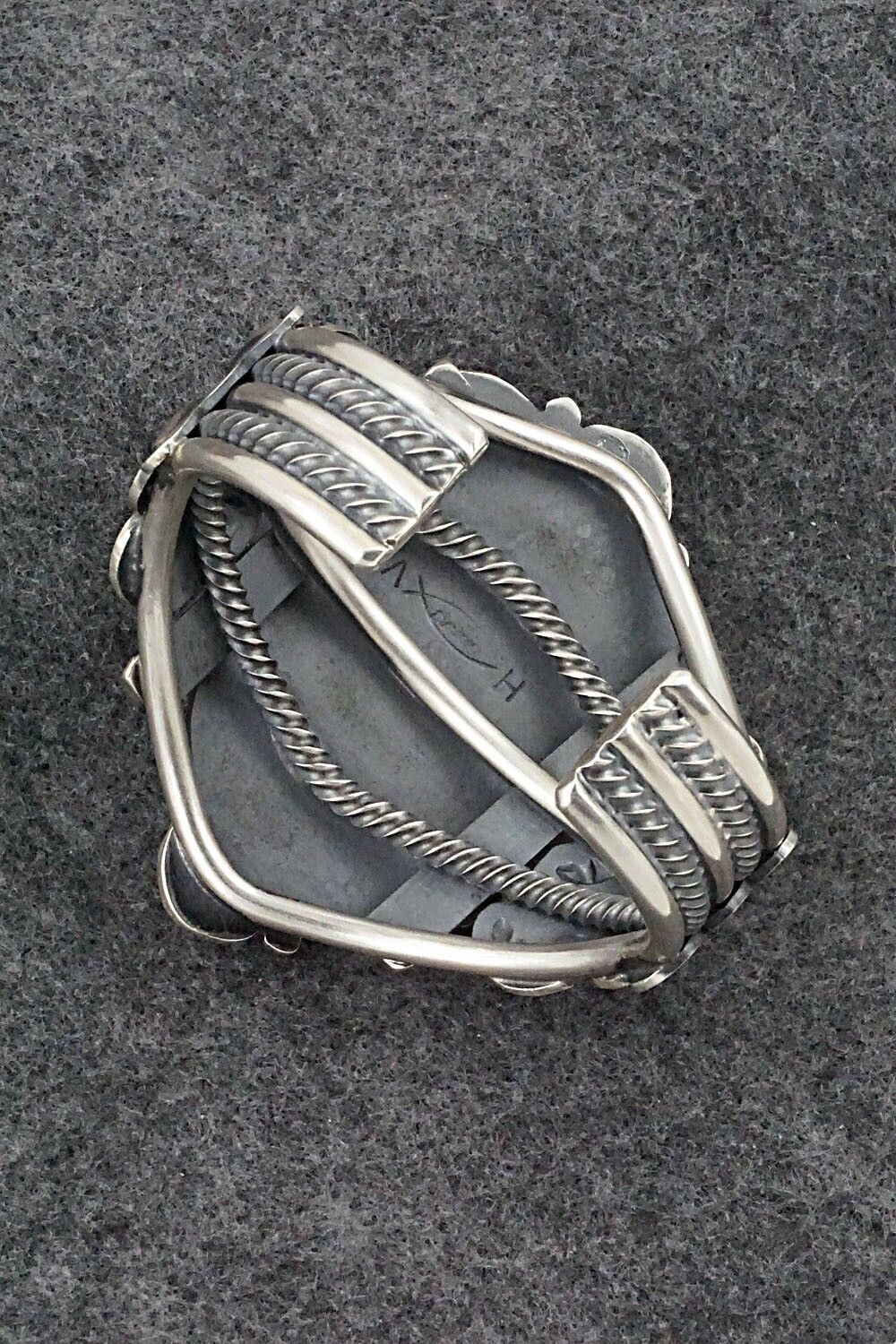 Turquoise & Sterling Silver Bracelet - Hank Vandever