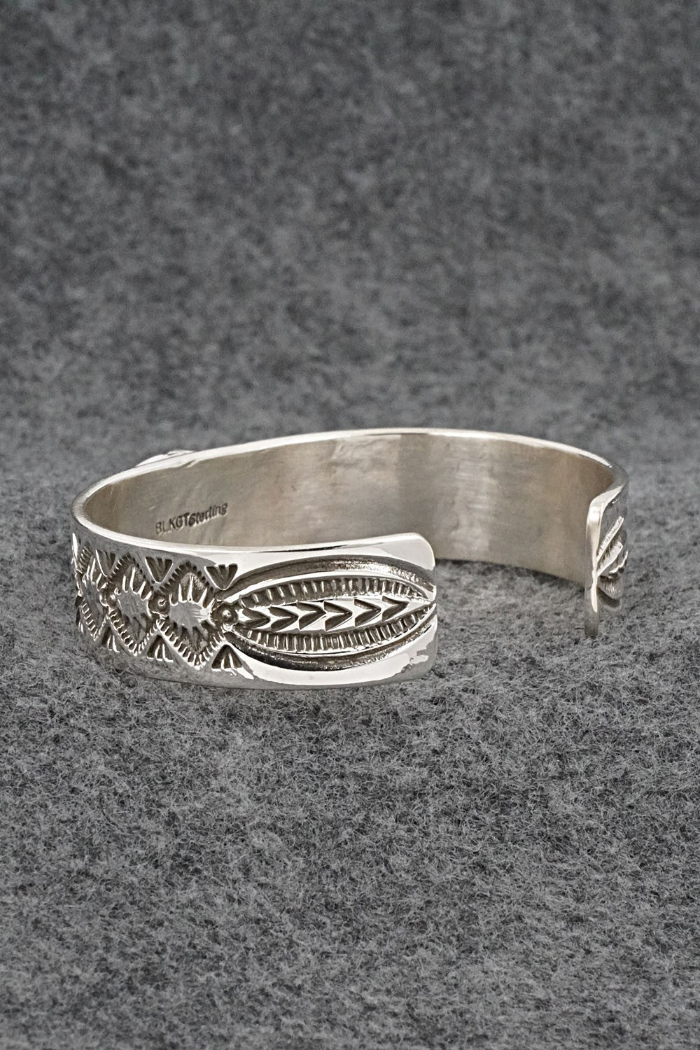 Turquoise & Sterling Silver Bracelet - Arnold Blackgoat