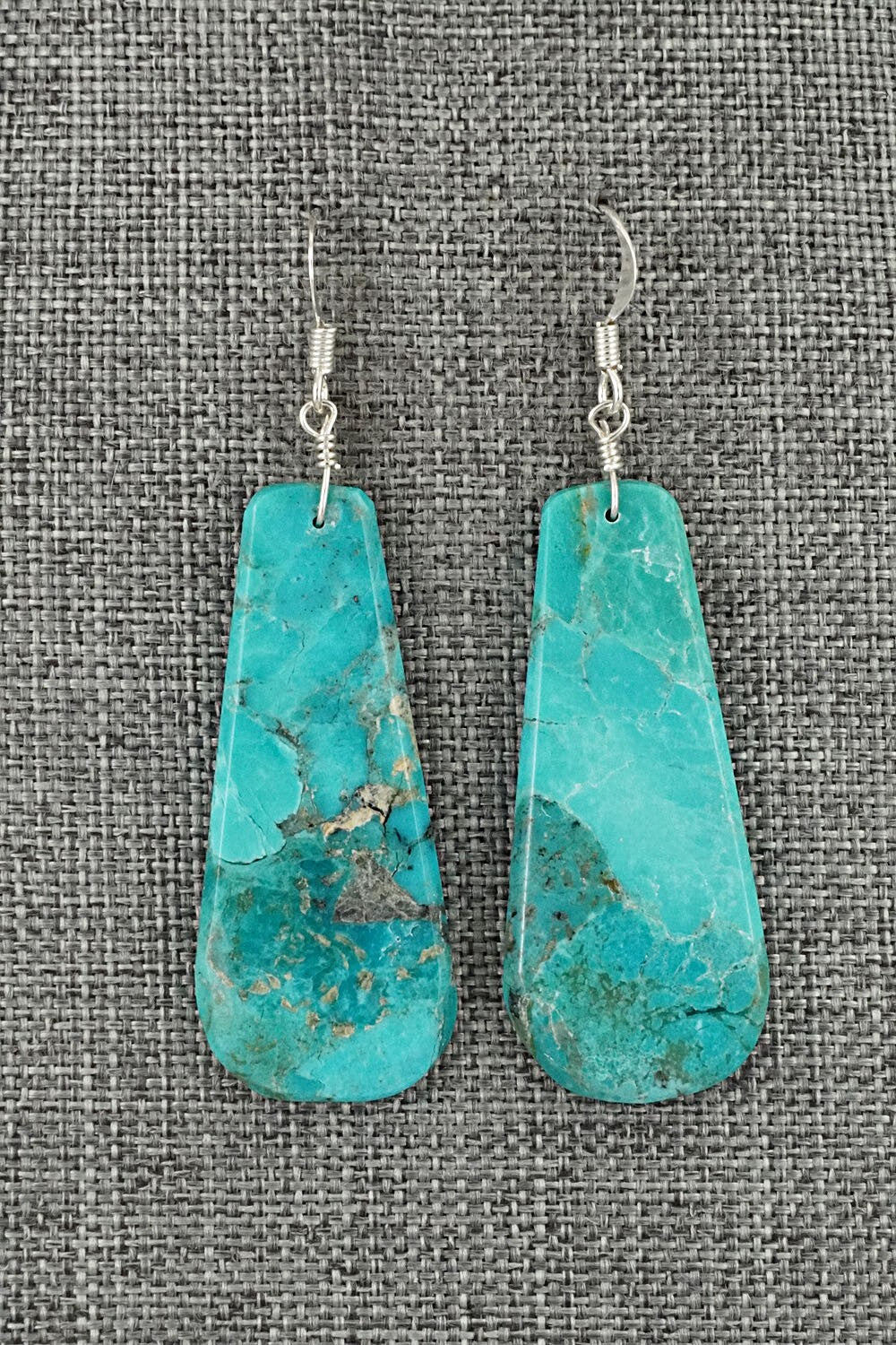 Turquoise & Sterling Silver Earrings - Tammy Nolcot